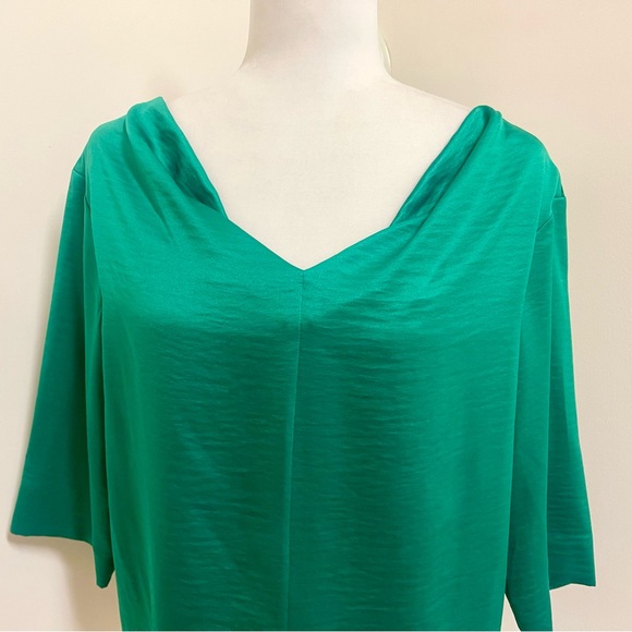 Exquisite emerald green vintage COS blouse! - Picture 4 of 9